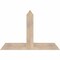Ekena Millwork Portland Smooth Timber Gable Bracket, Douglas Fir, 48"W x 32"H x 3 1/2"D x 5 1/2"F, 16/12 Pitch GBW048X32X0406POR00SDF - alternate 1